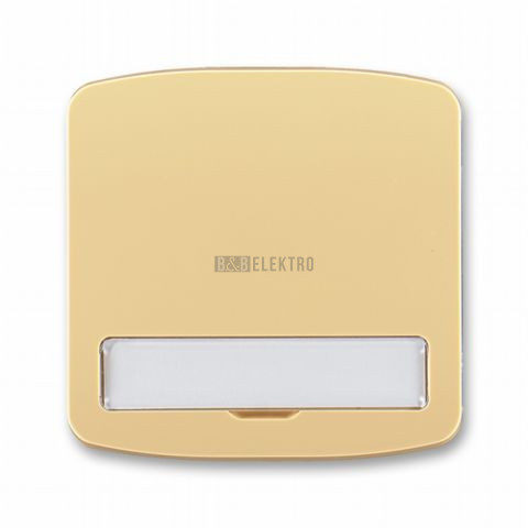 Tango® kryt spínače jednoduchý s popisovým polem 3558A-A00620 D béžová ABB