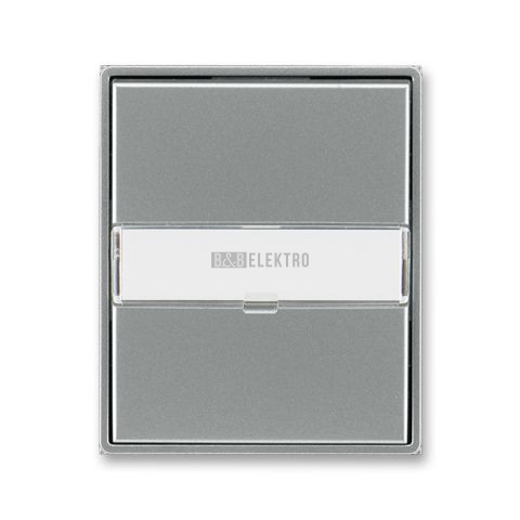 ABB 3558E-A00610 36 Kryt jednoduchý s popisovým polem ocelová