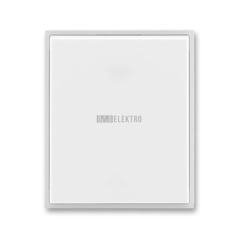 Time®, Element® kryt spínače jednoduchý 3558E-A00651 01 bílá/ledová bílá ABB