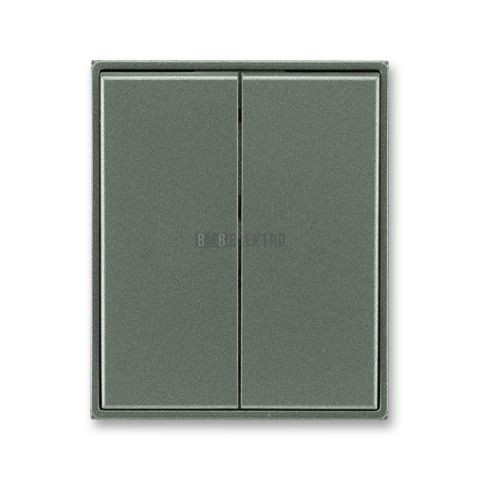 Time®, Time® Arbo kryt spínače dělený 3558E-A00652 34 antracit ABB