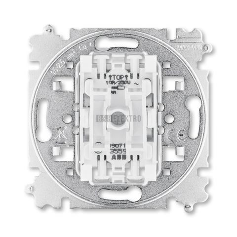 ABB 3559-A88345 strojek žaluziový bezšroubový č.1/0+1/0 s blokováním