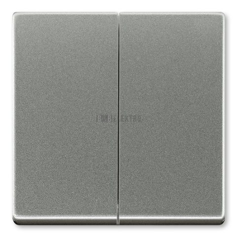 Solo, Busch-axcent 3559B-A00652803 Kryt spínače dělený, metalická šedá, ABB