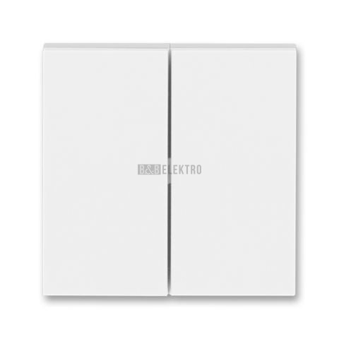 Levit® kryt spínače dělený 3559H-A00652 01 bílá/ledová bílá ABB