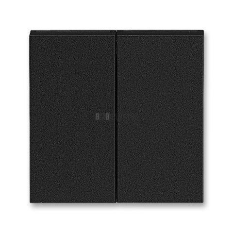 Levit M® kryt spínače dělený 3559H-A00652 63 onyx/kouřová černá ABB