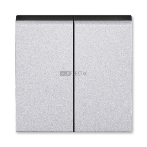 Levit M® kryt spínače dělený 3559H-A00652 70 titanová/kouřová černá ABB