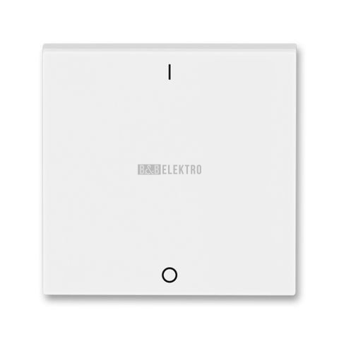 Levit® kryt jednoduchý s potiskem pro spínače ř. 3 3559H-A00933 01 bílá/ledová bílá ABB