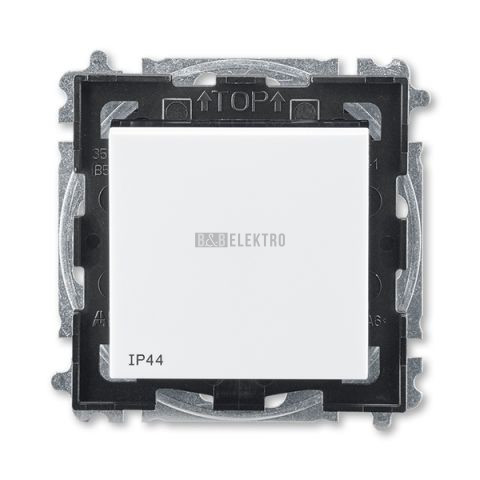 Levit® tlačítko ovládací, řazení č.6/0 (1/0), krytí IP44 3559H-A86940 62 bílá/kouřová černá ABB