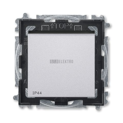 Levit M® ovládač (tlačítko) přepínací řazení č.6/0, krytí IP44 3559H-A86940 70 titanová/kouřouvá černá ABB