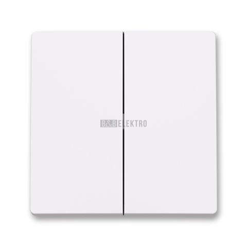 Zoni® kryt spínače dělený 3559T-A00652 240 matná bílá ABB