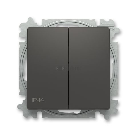 Zoni® vypínač lustrový s krytem, řazení č.5, krytí IP44 3559T-A05940 237 matná černá ABB