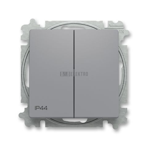 Zoni® vypínač lustrový s krytem, řazení č.5, krytí IP44 3559T-A05940 241 šedá ABB