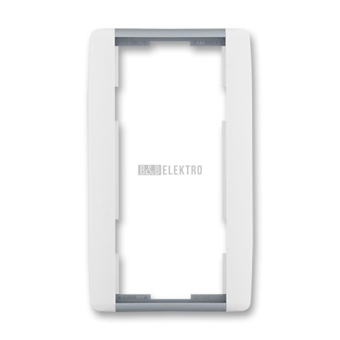Element® rámeček dvojnásobný svislý 3901E-A00121 04 bílá/ledová šedá ABB