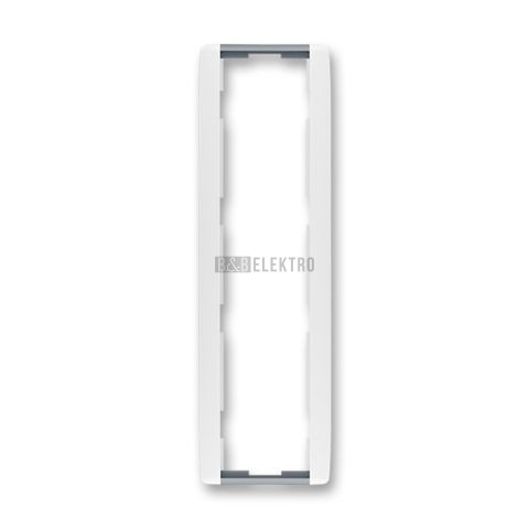 Element® rámeček čtyřnásobný svislý 3901E-A00141 04 bílá/ledová šedá ABB
