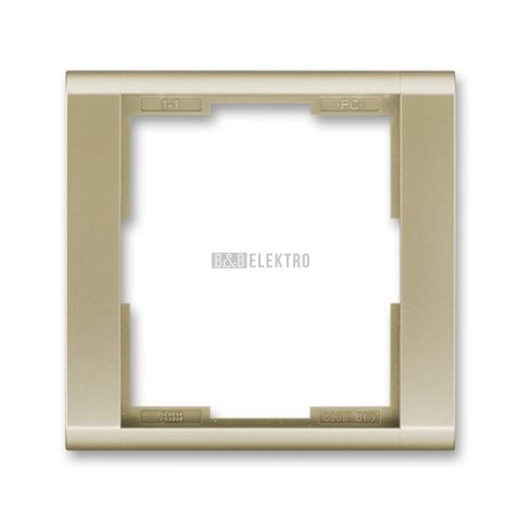 Time® rámeček jednonásobný 3901F-A00110 33 šampaňská ABB