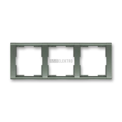 Time® rámeček trojnásobný vodorovný 3901F-A00130 34 antracit ABB