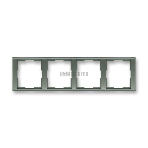 Time® rámeček čtyřnásobný vodorovný 3901F-A00140 34 antracit ABB