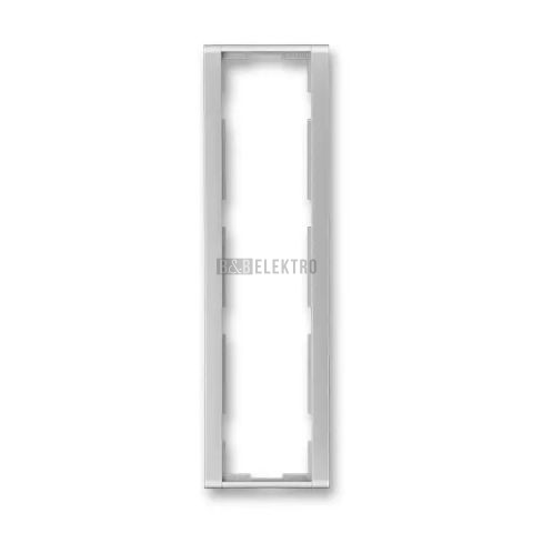 Time® rámeček čtyřnásobný svislý 3901F-A00141 08 titanová ABB