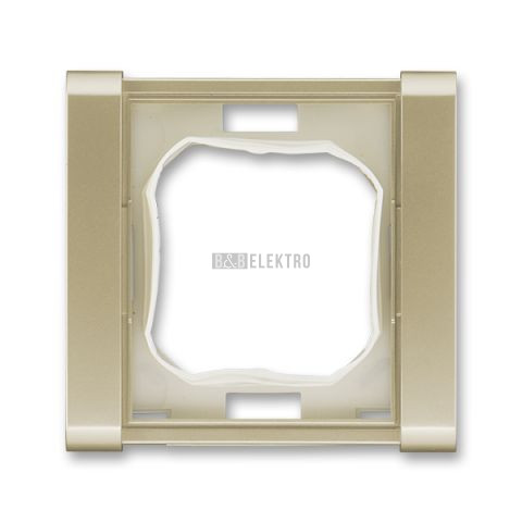 TIME 3901F-A00941K3  Rámeček jednonásobný (s těsnící manžetou), IP44, šampaňská, ABB