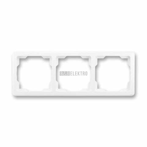 Swing® rámeček trojnásobný (pro vodorovnou i svislou montáž) 3901G-A00030 B1 jasně bílá ABB