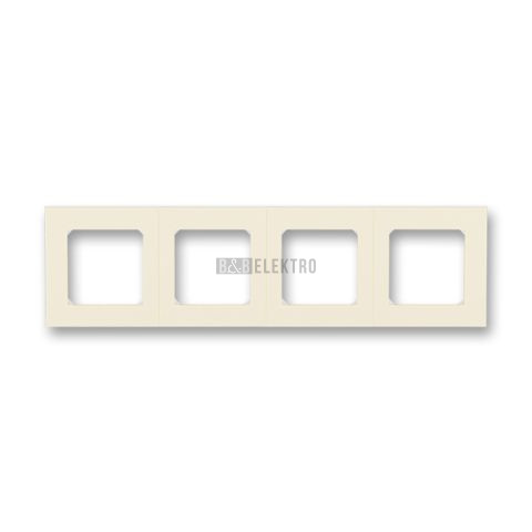 Levit® rámeček čtyřnásobný, pro vodorovnou i svislou montáž 3901H-A05040 17 slonová kost/bílá ABB