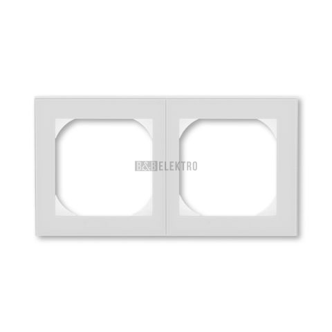 Levit® rámeček dvojnásobný s otvorem 55x55 3901H-A05520 16 šedá/bílá ABB