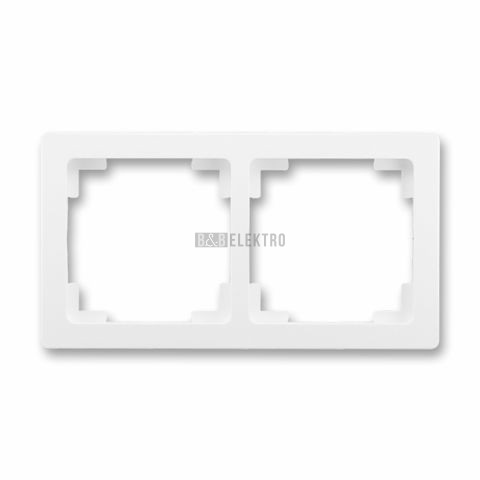 Swing®L rámeček dvojnásobný (vodorovná i svislá montáž) 3901J-A00020 B1 jasně bílá ABB