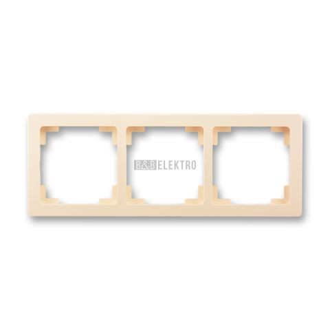 Swing®L rámeček trojnásobný (vodorovná i svislá montáž) 3901J-A00030 C1 krémová ABB