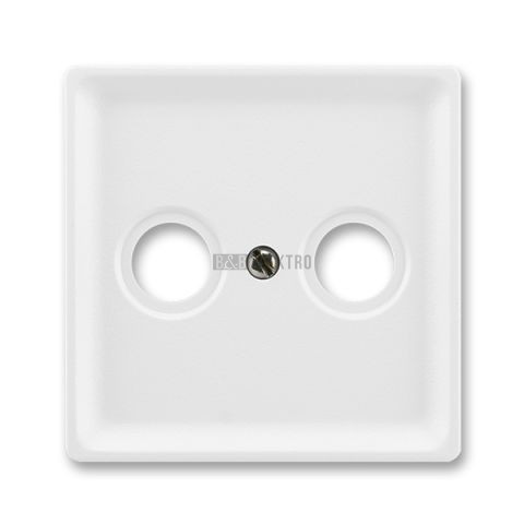 Classic 5011C-A200 B1 Kryt zásuvky televizní a rozhlasové, jasně bílá, ABB