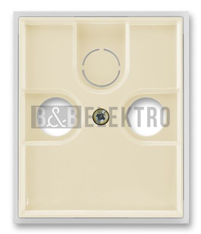 Element® kryt zásuvky televizní, rozhlasové a satelitní 5011E-A00300 21 slonová kost/ledová bílá ABB