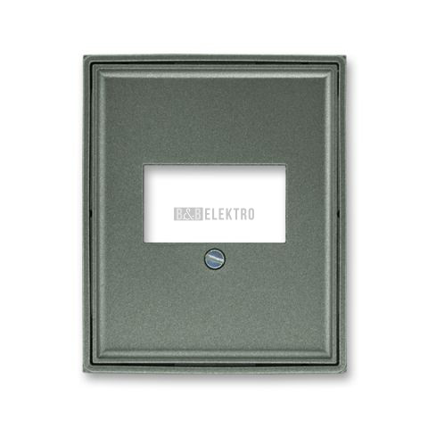 Time®, Time® Arbo Kryt zásuvky komunikační přímé 5014E-A00040 34 antracit ABB