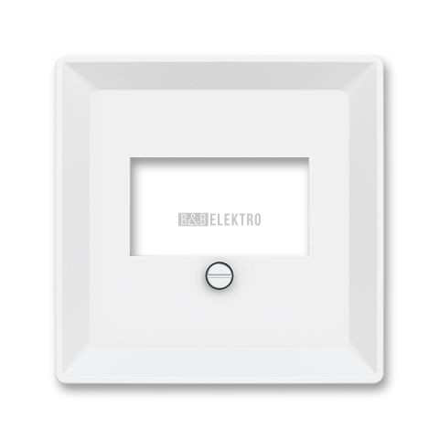 Zoni® kryt zásuvky komunikační přímé (pro HDMI, USB, VGA, USB nabíječku, reprozásuvku) 5014T-A00040 240 matná bílá ABB