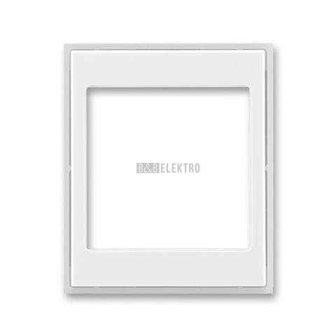 Time®, Element® kryt přístroje osvětlení s LED, přístroje AudioWorld nebo adaptéru Profil 45 5016E-A00070 01 bílá/ledová bílá ABB