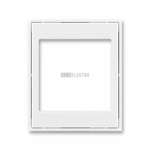 Element®, Time® kryt přístroje osvětlení s LED, přístroje AudioWorld nebo adaptéru Profil 45 5016E-A00070 03 bílá/bílá ABB