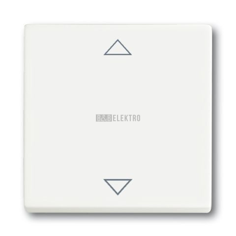 Future® linear, Busch-axcent® kryt spínače žaluziového s krátkocestným ovladačem 2CKA006430A0385 mechová bílá ABB