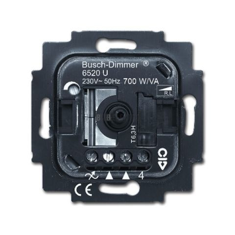 Stmívač pro otočné ovládání a tlačítkové spínání (6520 U-500) 2CKA006520A0227 ABB