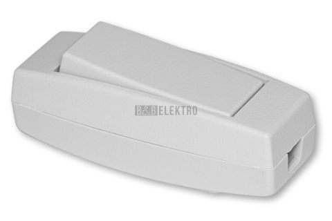 Ovladač 3251-80919 šedý, šňůrový, průběžný, 2A