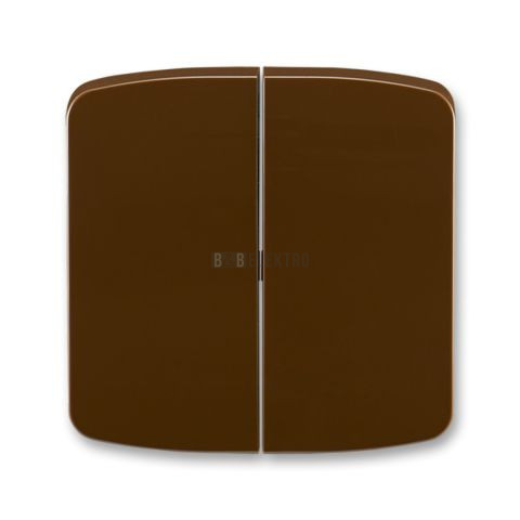 Tango® kryt spínače dělený 3558A-A652 H hnědá ABB