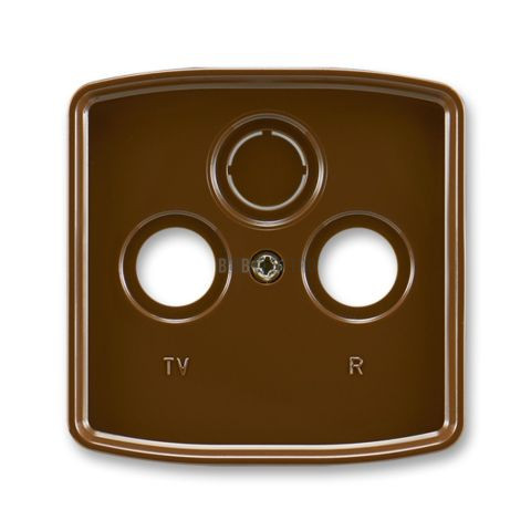 Tango® kryt zásuvky anténní TV+R+SAT 5011A-A00300 H hnědá ABB