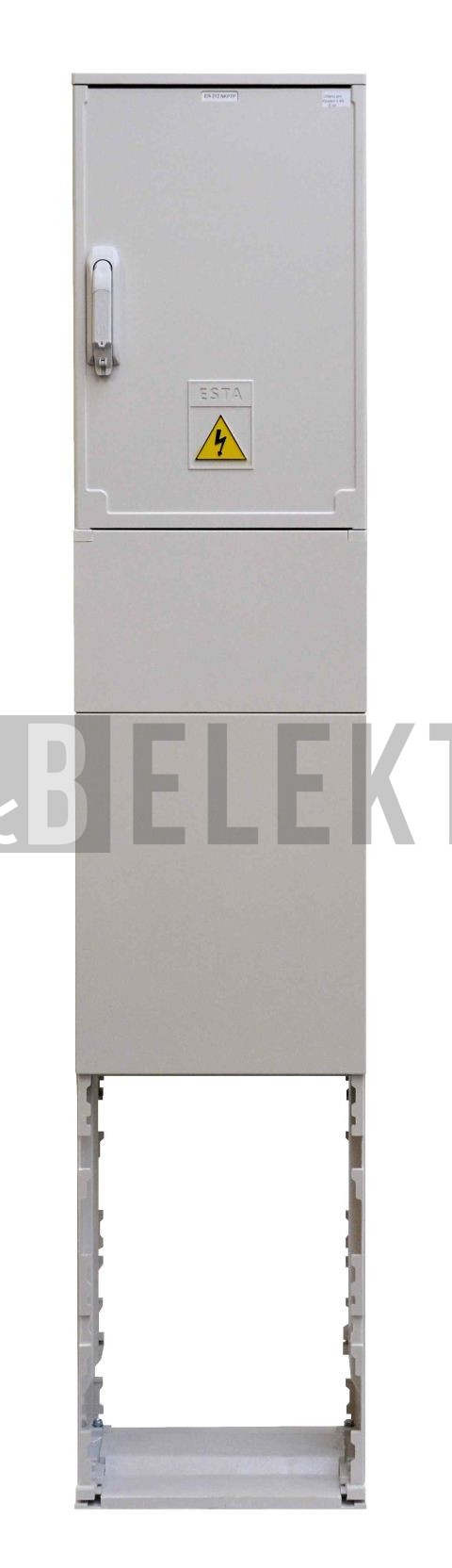 Elektroměrový pilíř ER212/NKP7P ESTA dvoutarifní třífázový elektroměr s HDO pro E.ON