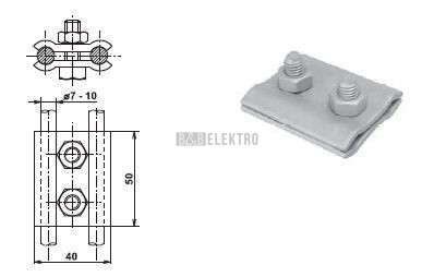 SS - svorka spojovací nerez