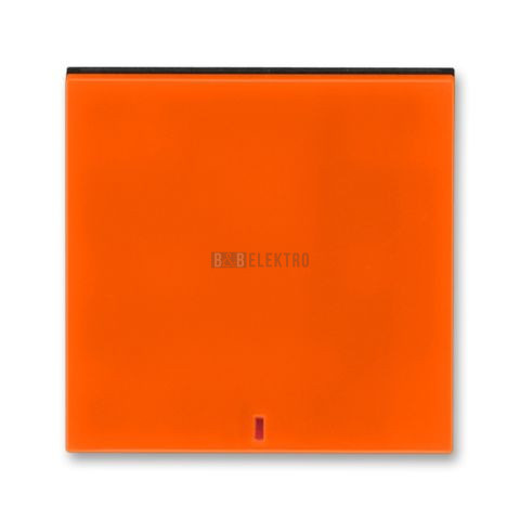 Levit® kryt jednoduchý s červeným průzorem 3559H-A00655 66 oranžová/kouřová černá ABB