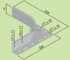 Díl redukční 100  NRD 100 S zinkování Sendzimir