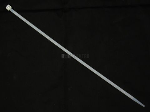 Páska stahovací   75x2,5mm bílá PVC (1balení=100ks)