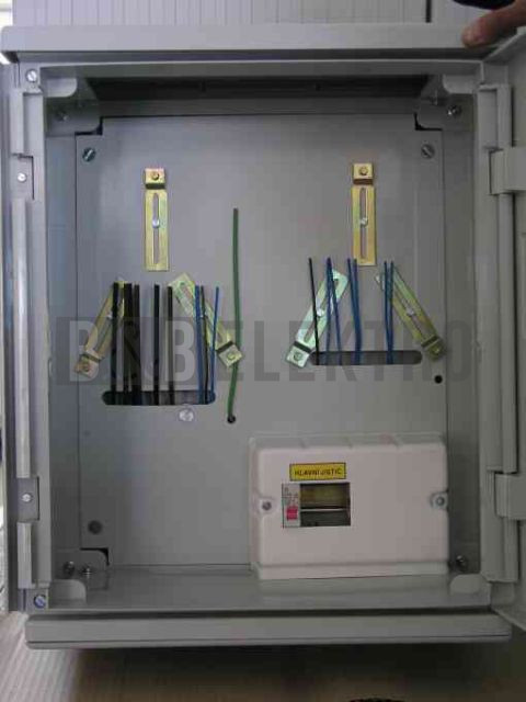 Elektroměrová rozvodnice ER212/PVP7P  dvoutarif třífázový do zdi pro ČEZ, E.ON