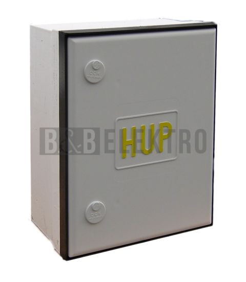 Skříň plynoměrová SPZ 9/KV-7 do výklenku, pro PP, E.ON, beton/plastové dveře