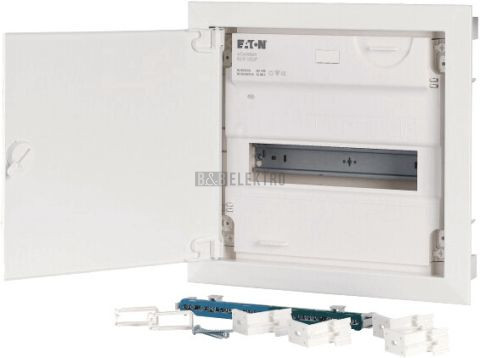 Rozvodnice 14-modulů pod omítku 1x14M KLV-12UPS-F plechové bílé dveře Eaton 178814