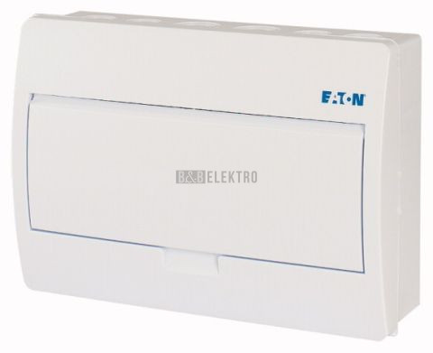 Rozvodnice  12-modulů na omítku IP40 Eaton BC-O-1/12-TW-ECO plastová bílé dveře