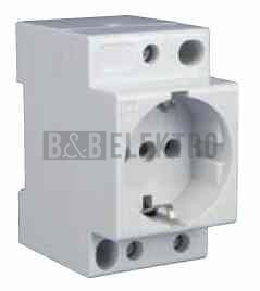 Z-SD230 zásuvka na přístrojovou lištu