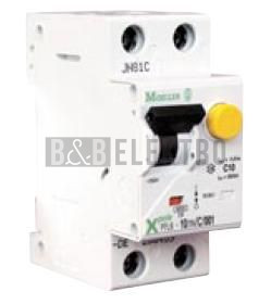 Proudový chránič s jističem 13A, PFL7-13/1N/B/003 30mA AC dvoupólový Eaton 263518
