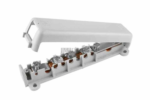 Svorkovnice ekvipotenciální POT 25/V, krytá, 1-řadá, přip. 30x4mm, 6x6-25mm2 /2020305 1000087